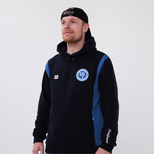 Hoodie Patch Blauw