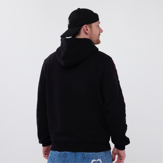 Hoodie Camouflage Rood