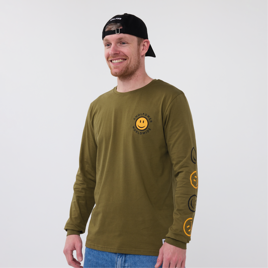 Longsleeve Worldwide Khaki