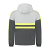 Windjack Grijs/Groen