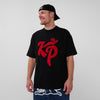 KP ZWART T-SHIRT FLEECE