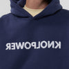 REVERSE HOODIE BLAUW