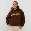 REVERSE HOODIE BRUIN