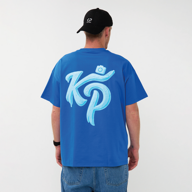 T-shirt Element Blauw