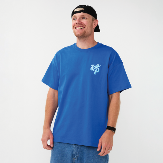 T-SHIRT ELEMENT BLAUW