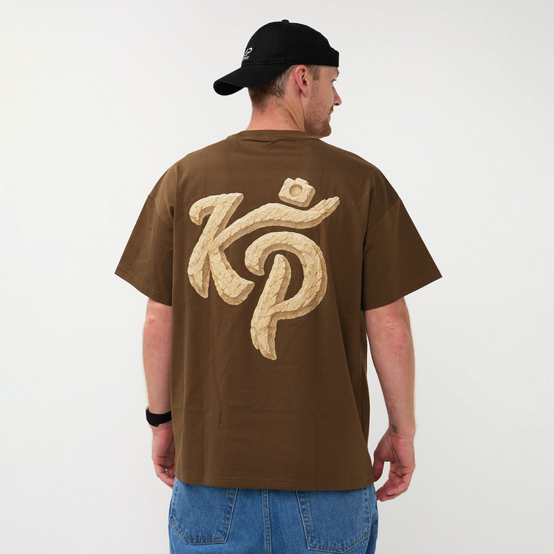 T-shirt Element Bruin