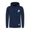 Hoodie Splash Blauw