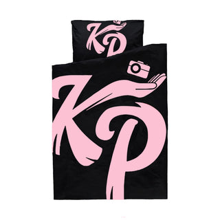 Dekbedovertrek Roze Logo