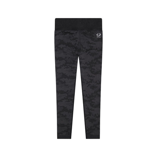 KP Active Legging Zwart Camouflage (Dames)