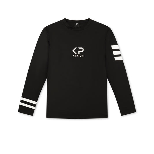 KP Active Longsleeve Zwart (Heren)