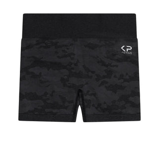 KP Active Shorts Zwart Camouflage (Dames)