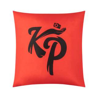 Kussen KP Zwart / Rood